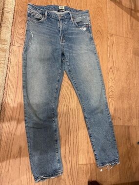 Citizens Of Humanity Light Wash Slim Straight Jeans
